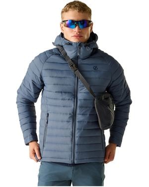 Dare 2b Air Lite Baffled Padded Jacket (Mercury) - Blue