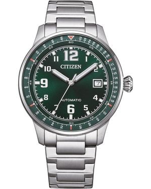 Citizen Urban Military Watch Nj0190-51X Stainless Steel - Metallic