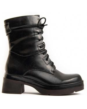 Montevita Heel Ankle Boot Rammba - Black
