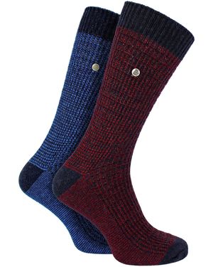 Jeep Cotton Dress Socks - Purple