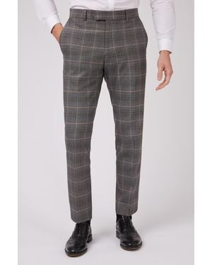 Antique Rogue Check Trouser - Grey