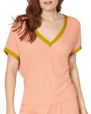Sloggi 10201803 S Sundays Short Sleeve Top - Orange
