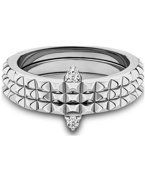 Police Pejlf2010611 Ladies Ring - White