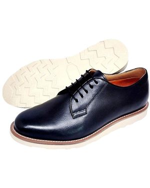 LB Comfort Newton Leather Shoes - Blue