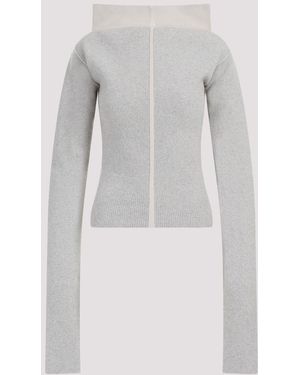 Rick Owens Cowl Pullover - Grey