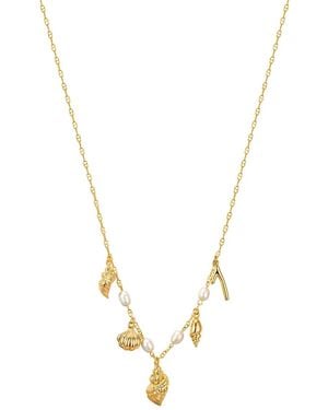 YOKOAMII Necklace Metal - Metallic
