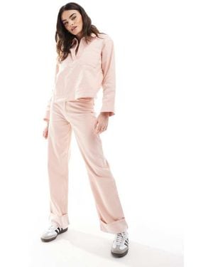 ASOS Denim Cord Dad Jean - Pink