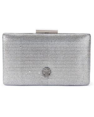 Kurt Geiger Kensington Box Clutch Bag - Grey