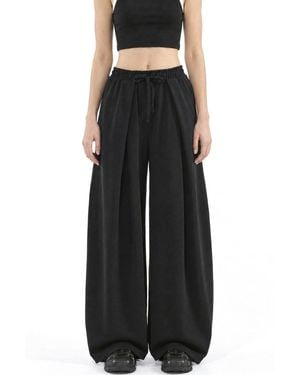 Busem Cotton Elastane Trousers - Black