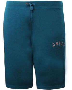 Asics Logo Shorts - Blue