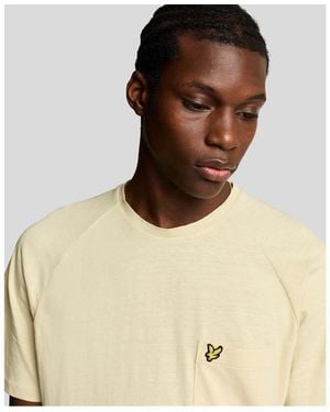 Lyle & Scott And Raglan Tee - Brown