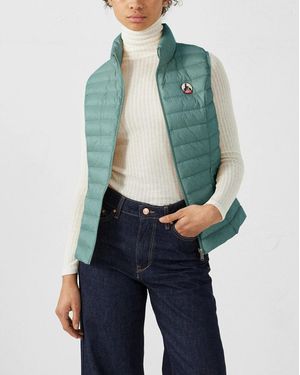 J.O.T.T Seda Down High Neck Gilet - Blue