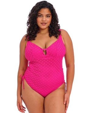 Elomi Bazaruto Non Wired Swimsuit - Pink