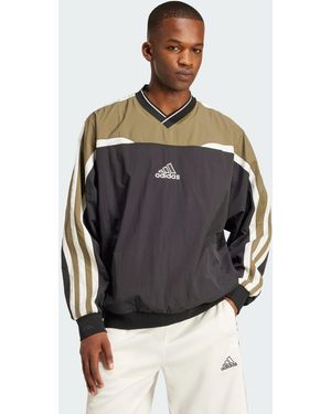 adidas Originals Cutline Pullover Top - Black