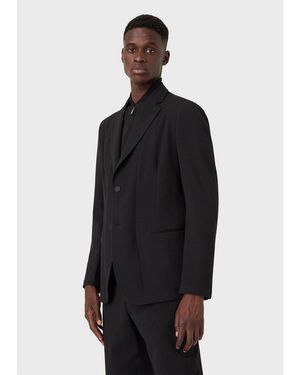 Emporio Armani Tailored Blazer - Black