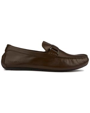 Cole Haan Grand City Driver Shoes - Brown