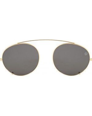 Belstaff Blackrod-Clip-Blk- Blackrod Clip 50 Blk On Sunglasses - Grey