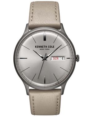Kenneth Cole Kc50589021 Classic Dress Watch - Grey