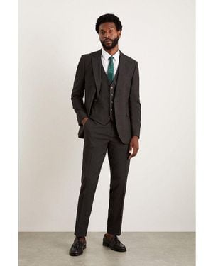 Burton Slim Fit Essential Suit Trousers Viscose - Multicolour