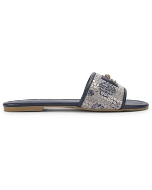Kurt Geiger Chiswick Flat Sandal Sandals - Brown