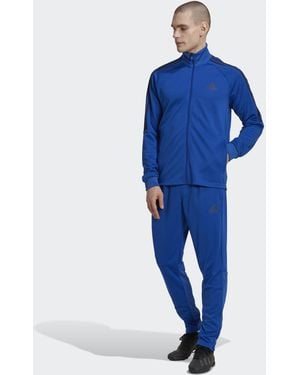 adidas Aeroready Sereno Cut 3-Stripes Track Suit - Blue