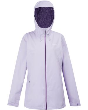 Regatta Ladies Hamara Iii Waterproof Jacket Frost) - Purple