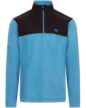 Trespass Curtiston At100 Fleece Top (Bondi) - Blue
