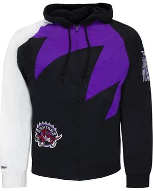 Mitchell & Ness Shark Tooth Toronto Raptors Jacket - Blue