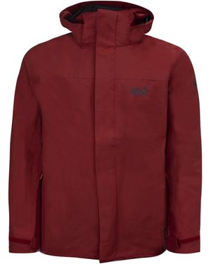 Jack Wolfskin Highland Burgundy Jacket - Red