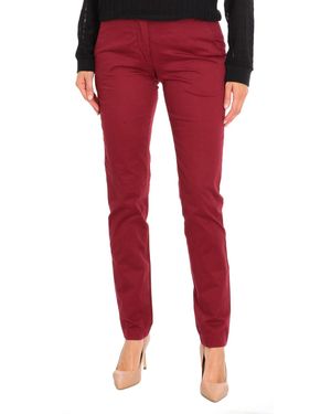 ELEVEN PARIS Pandore Chinese Style Long Trousers 13S2Pa10 - Red