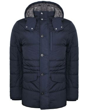 Hackett Anorak Fleece Jacket - Blue