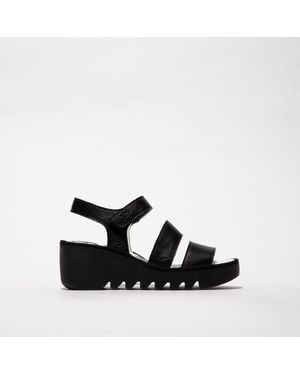 Fly London Bexy575Fly Sandals Leather - Black
