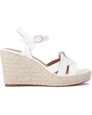 Carvela Kurt Geiger Bravo Wedge Heels - White
