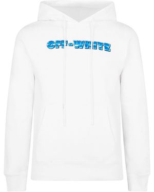 Off-White c/o Virgil Abloh Off Metal Arrow Hoodie - White