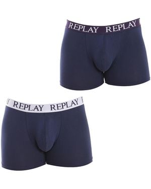 Replay Pack-2 Boxers I101005 - Blue