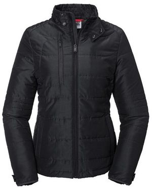 Russell Ladies Cross Padded Jacket - Black