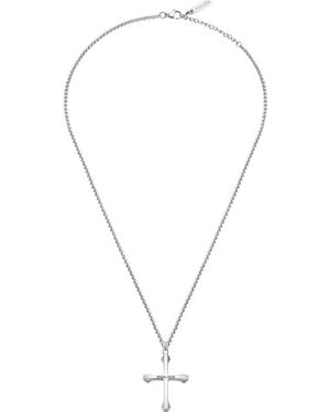 Police Peagn0010001 Saint Ii Necklace - Metallic