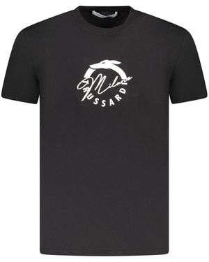 Trussardi Milano Signature Tee - Black