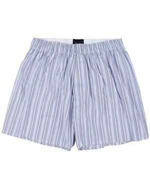 Hackett Boxer Striped Shorts - Blue