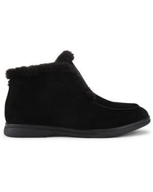 Carvela Kurt Geiger Suede Fia Booties - Black