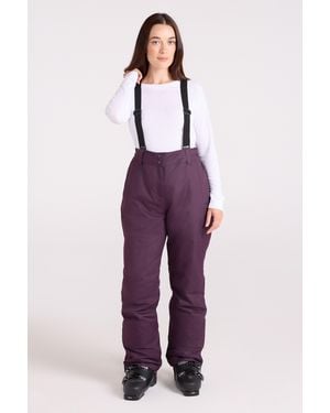 Mountain Warehouse 'Moon' Ski Trousers Warm Insulated Snow Proof Elastic Waist Winter Trouser - Purple