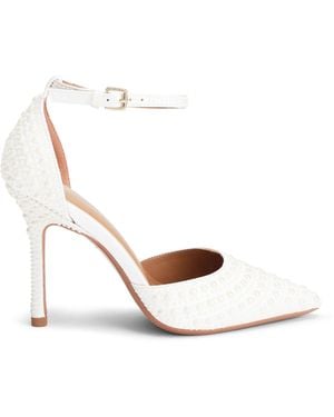 KG by Kurt Geiger Fleur Court Heels - White