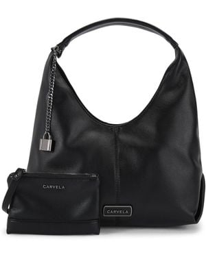 Carvela Kurt Geiger Cassia Mini Hobo Bag - Black