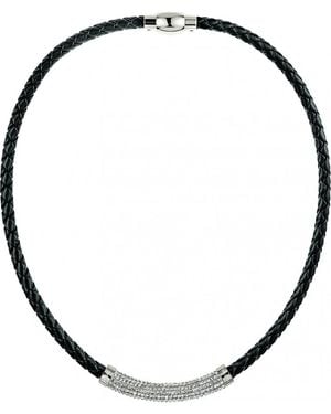 Folli Follie 3N13F007Kc Ladies Necklace - Black