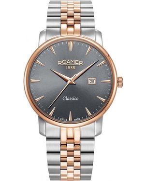 Roamer 971856-49-55-50 Classico Watch - Grey