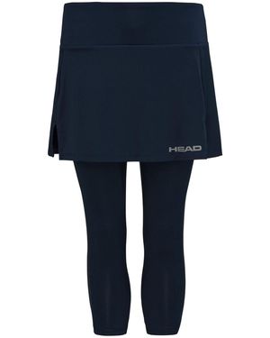 Head Club 3 Quarter Tights Skort - Blue