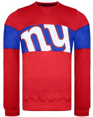 Fanatics Fanatatics Nfl New York Giants Pannelled Jumper - Red