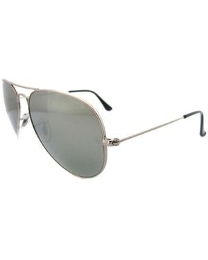 Ray-Ban Aviator Polarized Mirror Sunglasses Metal - Metallic