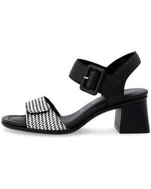 Remonte D1K51-03 Sandals Combination Leather - Black