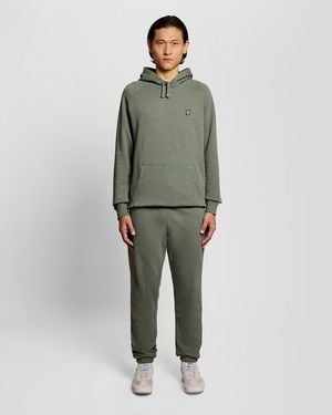 Lyle & Scott Katoenen Marl Joggers - Groen